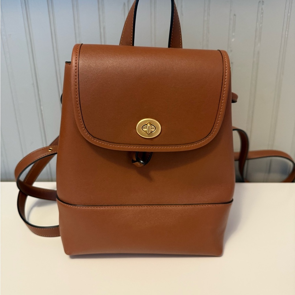 Coach Turnlock Backpack